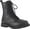Black Vegan Leather, variant on Men's Demonia Riot 10 Steel Toe Ankle Boot