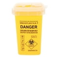 thumbnail image 4 of Shisuyan Container Small Waste Bin Needle Disposal Container Needle Waste Box and Lid, 4 of 8