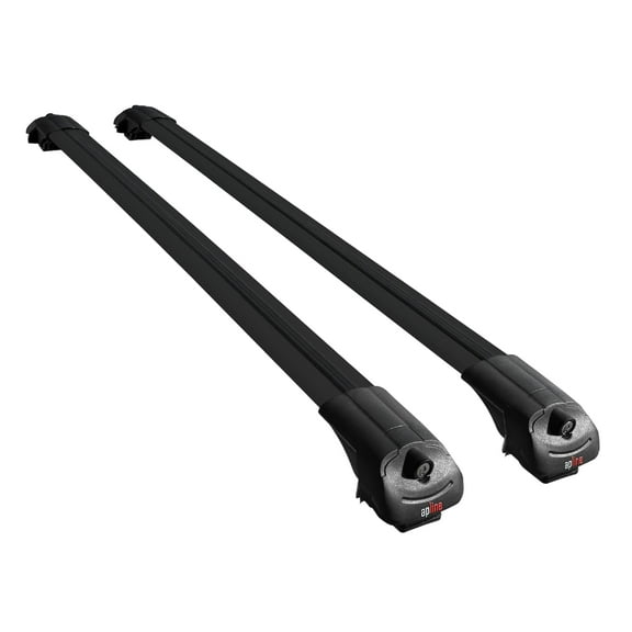 Compatible with Jeep Grand Cherokee 2 (WJ) 1999-2004 ACE-1 Car Roof Rack Cross Bar Black Aluminium 2 Bars