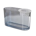 thumbnail image 2 of Contenedor decorativo transparente para sistema de cultivo de plantas y peces acuapónicos Azul claro20x10x12cm, 2 of 9