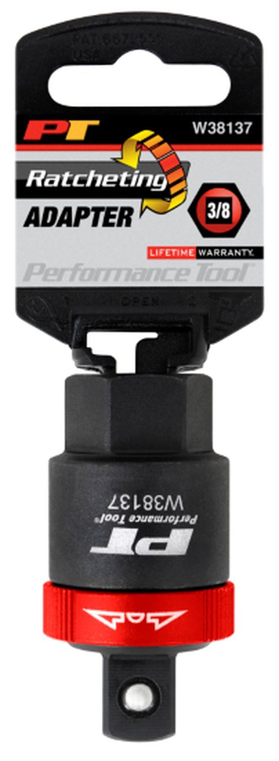 Performance Tool W38137 3/8 DR Ratcheting Adapter - image 2 of 4