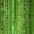 thumbnail image 1 of Ahgly Company Indoor Square Oriental Green Traditional Area Rugs, 6' Square, 1 of 1
