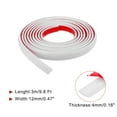 thumbnail image 2 of REGALWOVEN Peel and Stick Trim, Flexible Wall Molding Trim Waterproof Self-Adhesive Wall Trim White 0.5 Inch x 9.8 Ft, 2 of 6
