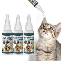 30ML Pet Eye Drops,Pet Eye Infection Treatment,Pet Eye Wash for Cleaning Tear Streaks, Relieve Red Eyes & Allergy Symptoms, Removing Eye Stains & Relieving Dryness,3PCS