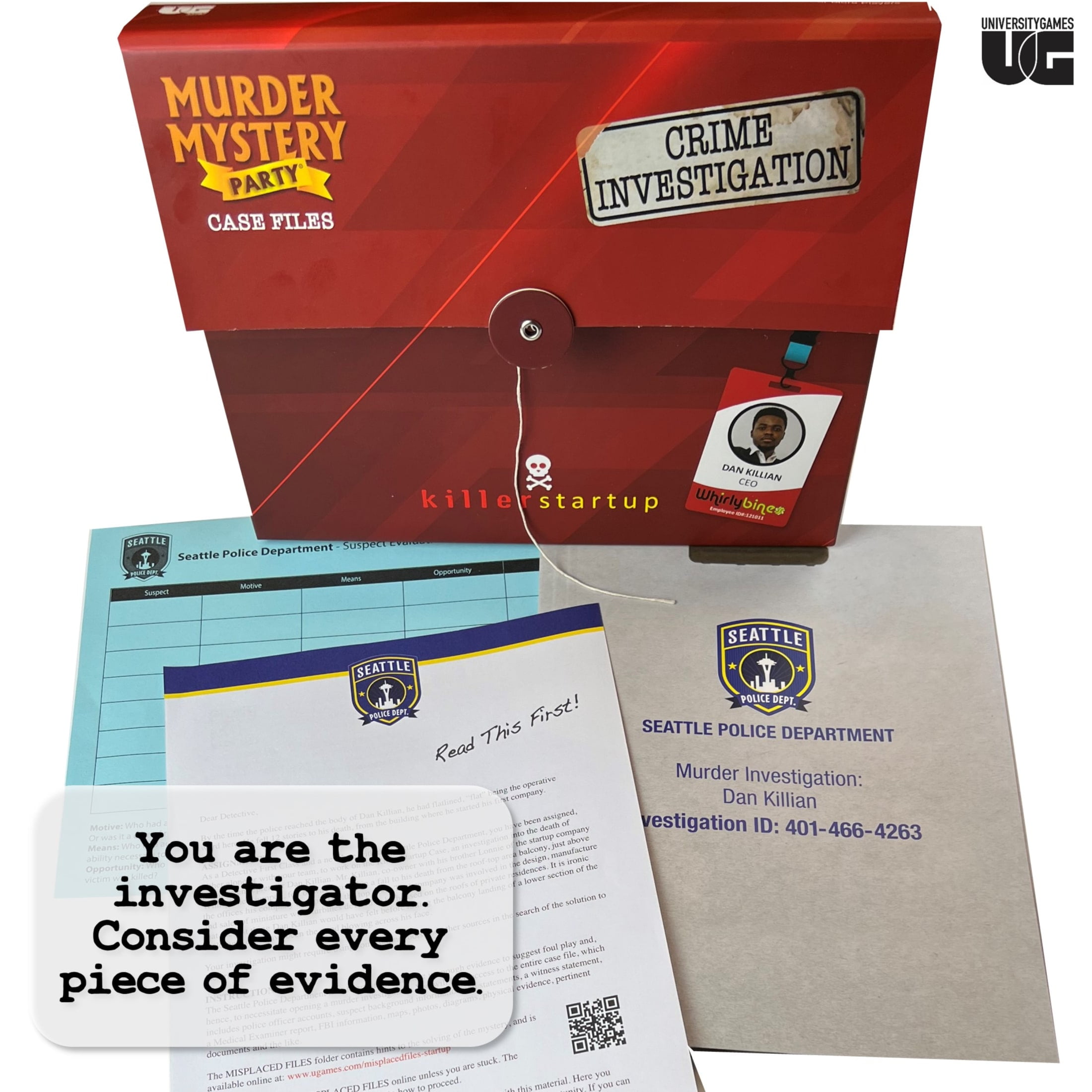 Catch a Killer  Murder of Abigail Ross. Case file game.