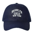 thumbnail image 3 of Baseball Caps Unisex City Hat with Embroidered Distressed Washed and Adjustable Fit for Everyday Wear, 3 of 3