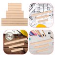 thumbnail image 3 of KAKOWELY 9pcs Household Wood Rulers Multi-function Straight Rulers Painting Straight Rulers Wooden Rulers,11.81"X1.18"X0.08", 3 of 4