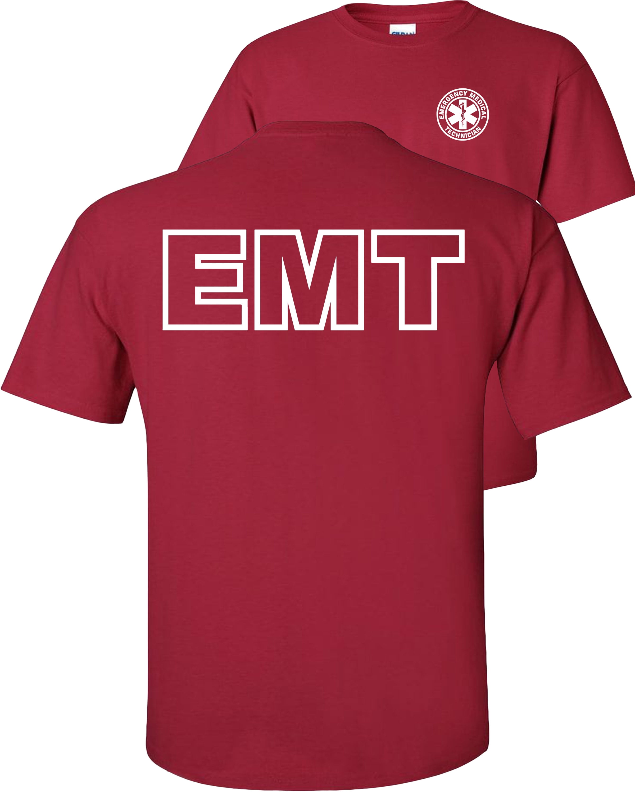 TWO SIDES PRINT SZ S-5XL Paramedic T-Shirt  Emergency Medical Services Shirt
