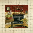 thumbnail image 2 of Olson, Charlene 26x26 Gold Ornate Wood Framed with Double Matting Museum Art Print Titled - Cozy Cooking II, 2 of 4
