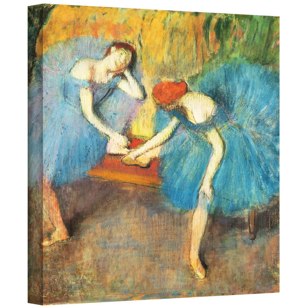 Edgar Degas "Two Dancers at Rest" Gallery-wrapped Canvas Art