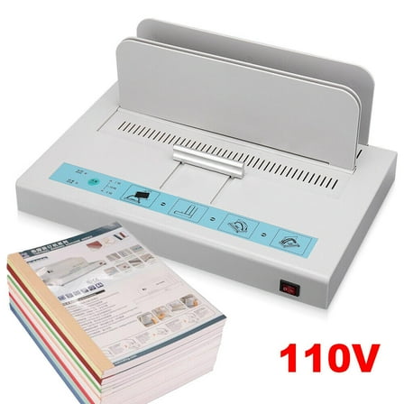 110V Automatic Hot Melt Binding Machine Universal Electric A4 Paper Book Binder