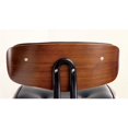 thumbnail image 3 of Furniture of America Tabouret de Bar Pivotant Réglable Aniker en Chêne Foncé, 3 of 4