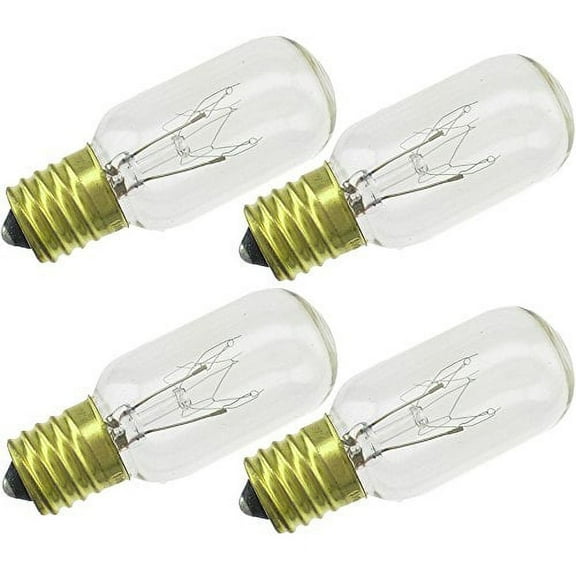 Industrial Performance 15T8N 120V, 15 Watt, T8, Intermediate Screw (E17) Base Tubular Light Bulb (4 Bulbs)