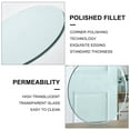 36 Inch Round Glass Dining Table Top,Circle Tempered Glass Kitchen