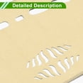 thumbnail image 5 of Unique Bargains Dash Cover for FORD Explorer 2011-2019 Non-Slip Center Console Dash Cover Mat Polyester Silicone Beige, 5 of 6