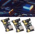 thumbnail image 1 of ANGGREK DC 6.5 12v Module d'Alimentation, Module d'Alimentation, Module d'Alimentation 3pcs Breadboard pour MB102 Prototype DC 6.5 12v USB Puissance 3.3V/5V, 1 of 8