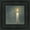 Black, variant on 6 X 6 I Am the Light by Yongsung Kim With greywood Frame