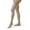 Natural, variant on Jobst Opaque 30-40 Open Toe Thigh High Compression Stockings w/Dot Band Natural XLarge Petite