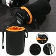 thumbnail image 2 of Yibooy Waterproof Neoprene Camera Lens Pouch Bag Drawstring Protector Case (M), 2 of 9