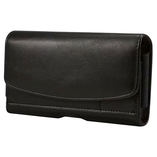 Funda de piel sintética para teléfono, funda de piel sintética para teléfono, riñonera, estuche de almacenamiento.