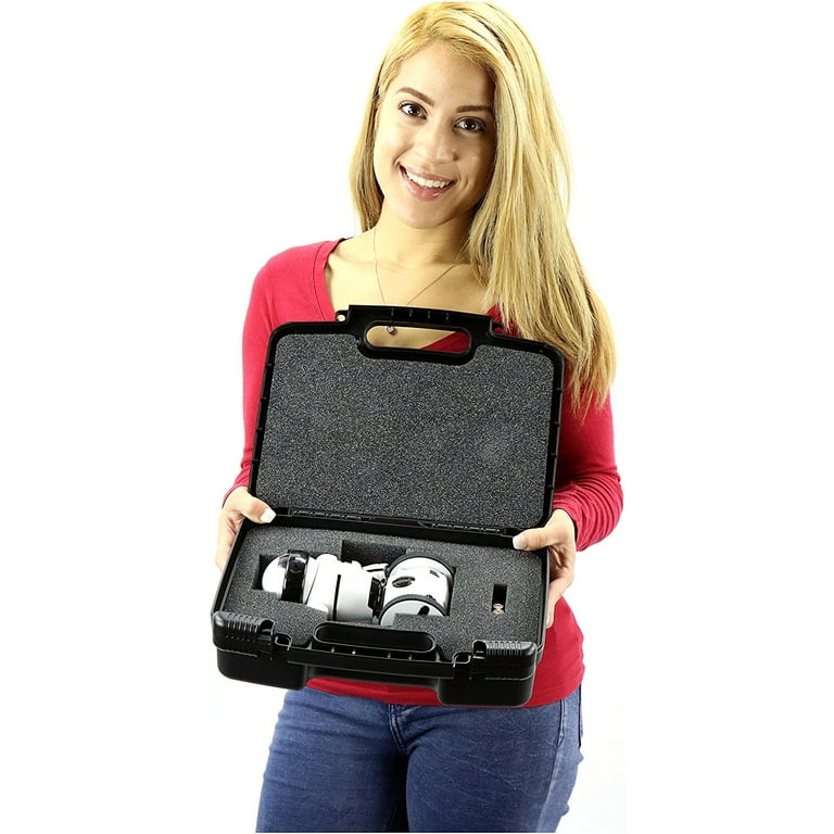 XANAD Hard Carrying Case For Wonder Workshop Dash Or Cue Robot - Protective Travel Storage Bag, Blue