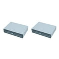 thumbnail image 1 of relayinert 1/2/3 Suffice Different Storage Organize Tools Stationery No Burr Storage Box Blue 1 Drawer 2PCS, 1 of 6