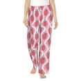thumbnail image 2 of Lsque Strawberries Print Women's Pajama Pants, Lounge Pant - Comfortable Home Wear,Elastic Waistband, Stylish Design-Small, 2 of 9