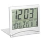 thumbnail image 5 of Reloj despertador de escritorio compacto electrónico, calendario plegable, temporizador de temperatura, reloj para viajes, 5 of 14