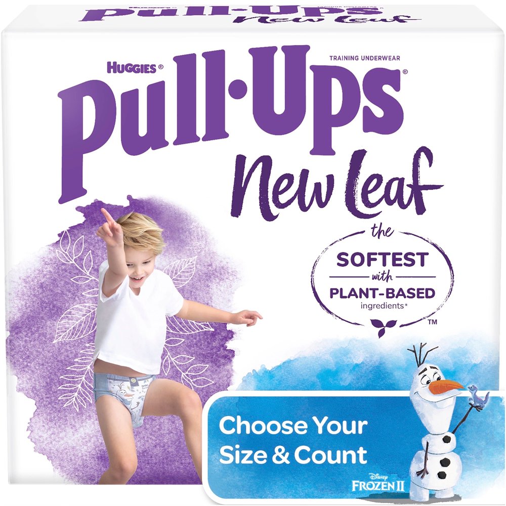 Pull-Ups New Leaf Boys' Potty Training Pants, 4T-5T, 60 Ct - Walmart