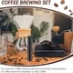 thumbnail image 2 of Juego de 3 Piezas de Vaso Dosificador de Café en Grano, Pulverizador RDT y Cuchara, Accesorios para CafeteríA, Recipiente Dosificador de CeráMica Negro, 2 of 5