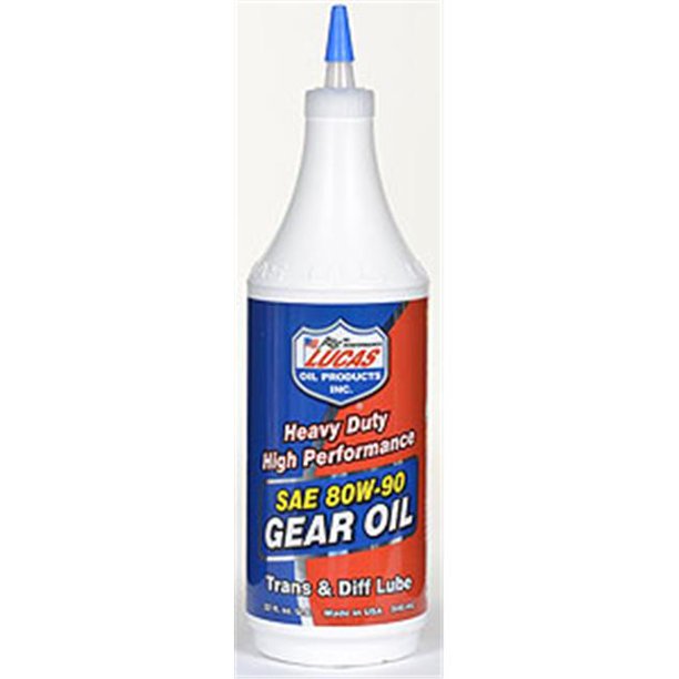 Lucas Oil 10043 32oz. Heavy Duty 80W90 Gear Oil
