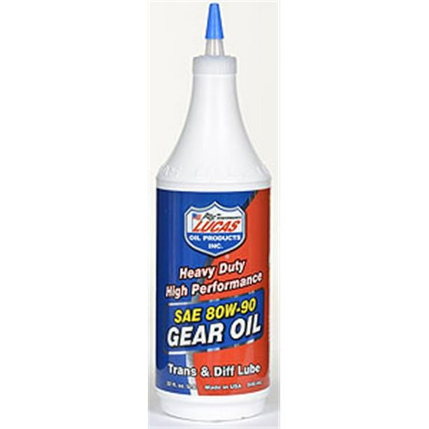 Lucas Oil 10043 32oz. Heavy Duty 80W-90 Gear Oil - Walmart.com