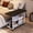 4 Seasons Available In Black-2, variant on Foldable Desk with Wheels, Adjustable Height & Storage Rack, Spacious Tabletop for Study Work Relax, Bedroom Living Room Office Bedside Table