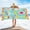 C, variant on Beach Towels, Usavan Super Colorful Sandproof Microfiber Beach Towel, Compact Quick Dry Lightweight Travel Towel for Swimming Pool Camping Yoga 27x59 Inch
