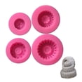 thumbnail image 2 of 3D Tires Wheel Silicone Mold DIY Sugar Chocolate Fondant Cake Cupcake Baking Mould, 2 of 8