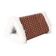 thumbnail image 4 of Tienda de campaña para perros, nido de autocalentamiento, esterilla de felpa suave para dormir, cojín, , gato, casa cálida, cueva, cama para , CORAZÓN Corazón Fernando peluche perros cama gato, 4 of 8