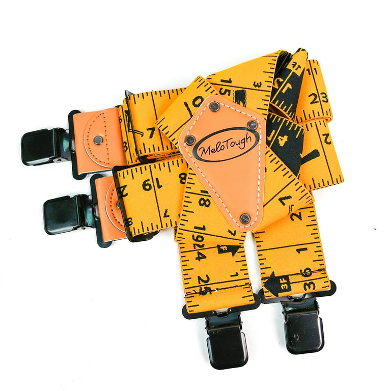 Tape Measure Suspenders for Kids - 36 Inch Only