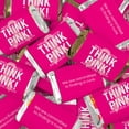 thumbnail image 2 of 248 Pcs Breast Cancer Awareness Candy Gifts & Favors Wrapped Miniatures and Kisses - Think Pink Ribbon (3.05lb Bag), 2 of 7