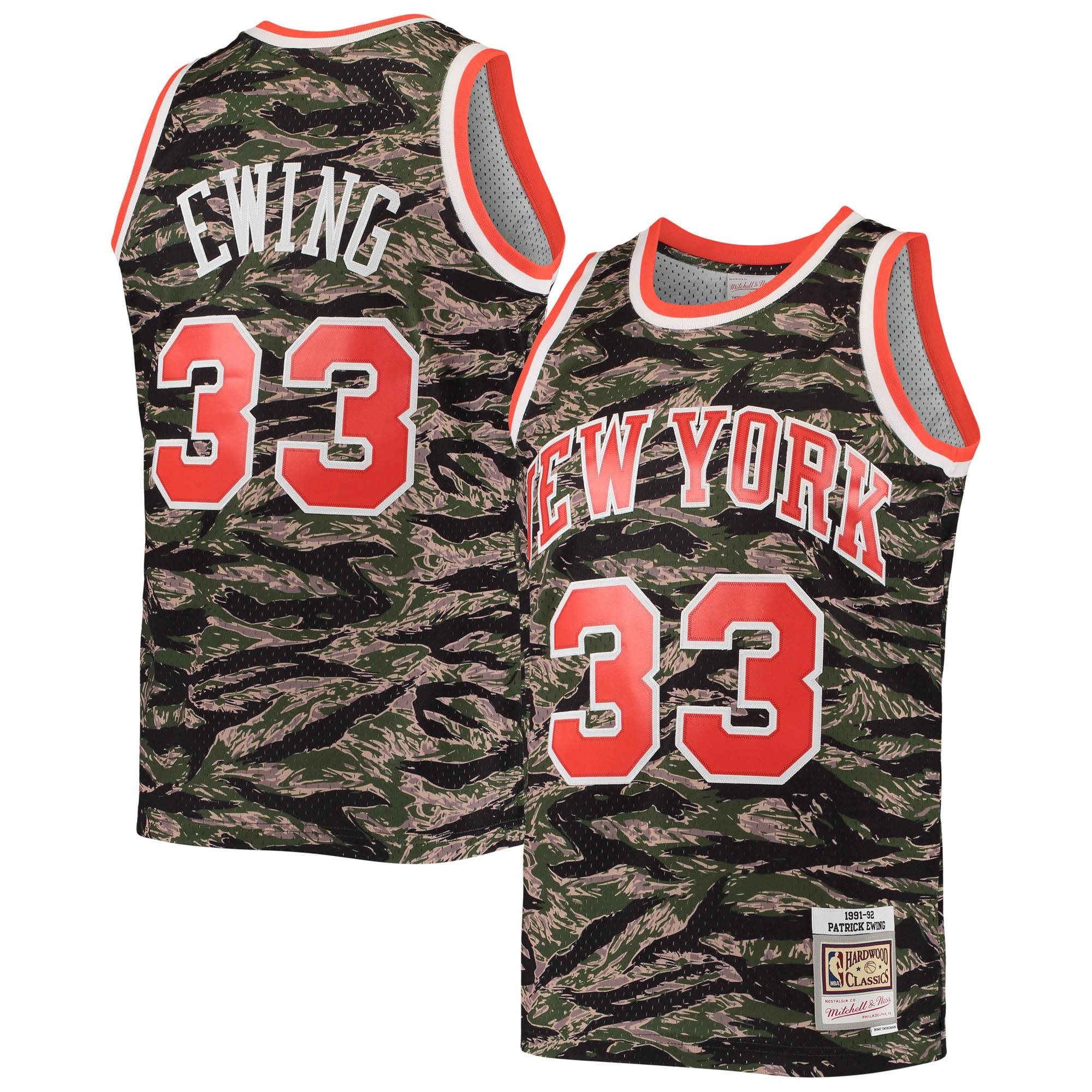 Mitchell & Ness New York Knicks Patrick Ewing 1991 Road Swingman Jersey