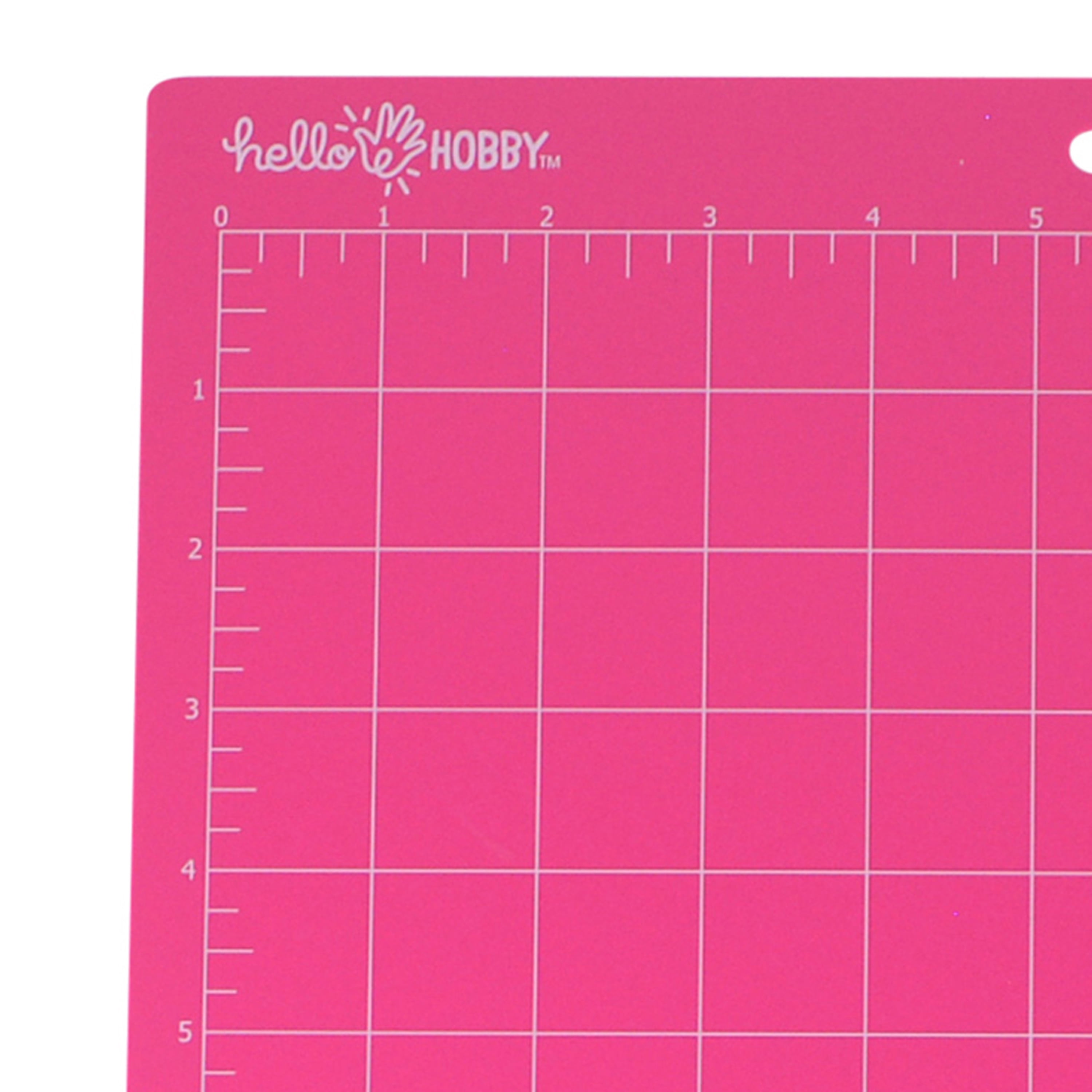 Hello Hobby 12" x 24" Standard Grip Adhesive Cutting Mat, Pink, 2 Count