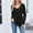#116-Black, variant on Ounisa Women Tops Long Sleeve Shirts V Neck Loose Fit Soft Casual Solid Color T Shirts Fall Clothing Sweatshirts Sweater Pullover