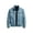 Blue, variant on Men's Utility Jacket for Everyday Comfort in Casual Outings with Relaxed Fit Workwear- Design and Long Sleeve Zip Front Cardigan Style, Black, S