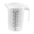 thumbnail image 4 of Taza medidora transparente, recipiente medidor con asa, resistente a la oxidación, utensilios de cocina para pastelería, jarra medidora multiusos 500ml, 4 of 10