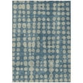 thumbnail image 2 of Addison Rugs Chantille Indoor/Outdoor Transitional Circles Denim Washable Rectangle Rug, 3' x 5', 2 of 6