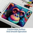 thumbnail image 6 of Monkey Printed Square Gaming Mouse Pad, 8.3x9.8 Inch Non-Slip Rubber Bottom Mousepad for Office and Gaming, 6 of 6