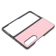 thumbnail image 3 of Cell Phone Cover, Folding Screen Phone Leather Case Scratch Resistant  For Mobile Phones Pink, 3 of 8