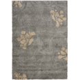 thumbnail image 1 of Safavieh Florida Shag 2'3" X 11' Power Loomed Rug in Gray and Beige, 1 of 4