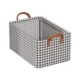 thumbnail image 1 of Portable Foldable Clothing Storage Box with Reinforced Handles, Breathable Fabric & Collapsible Design Organizer Bins, Support Finishing Box Multi Layer Classified Storage, 1 of 4