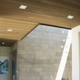 thumbnail image 5 of Maxxima 4 in. Slim Square Recessed Anti-Glare LED Downlight, Stone Gray Trim, Canless IC Rated, 1200 Lumens, 5 CCT 2700K-5000K, 5 of 10