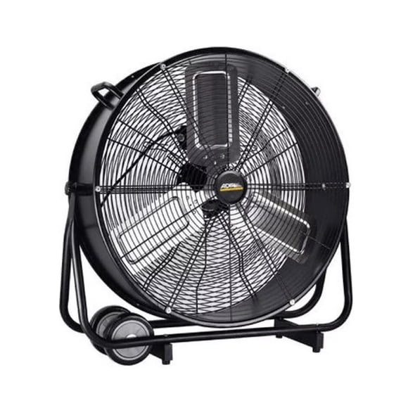 Ventilador Industrial De Tambor Adir 30' 3 Aspas De Metal 120 V 340 W